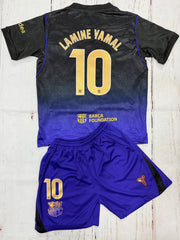 Youth Lamine Yamal New! 26-27’ Kit (Jersey+Shorts) (Copy)