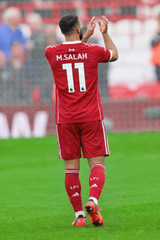 Youth M. Salah Jersey Kids Soccer Kits (Jersey+Shorts)