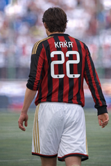 Youth KaKa Retro Jersey Long Sleeve Vintage Soccer Legends Kit (Jersey+Shorts)
