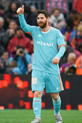 Youth Messi Miami Jersey Alternate Kit (Jersey+Shorts) Kids Set