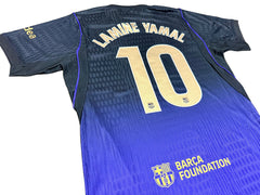 ADULT Lamine Yamal Jersey 26-27’ Blk/Purple Alternate