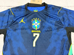 Adult Vini Jr Retro Jersey Brazil Soccer Legends Kit (Copy)