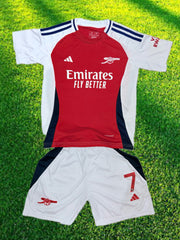 Youth Saka Jersey Kids Soccer Kits (Jersey+Shorts)