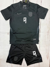 Youth Haaland Jersey Norway Away Black 2026 Kit (Jersey + Shorts)