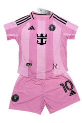 Kids Messi Jersey Miami Kit - Kids Soccer Kits SMALL