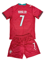 Kids Ronaldo Portugal Jersey 26’ Puma youth soccer kits