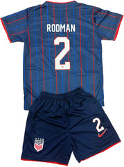 Youth Trinity Rodman USA Jersey kids soccer sets