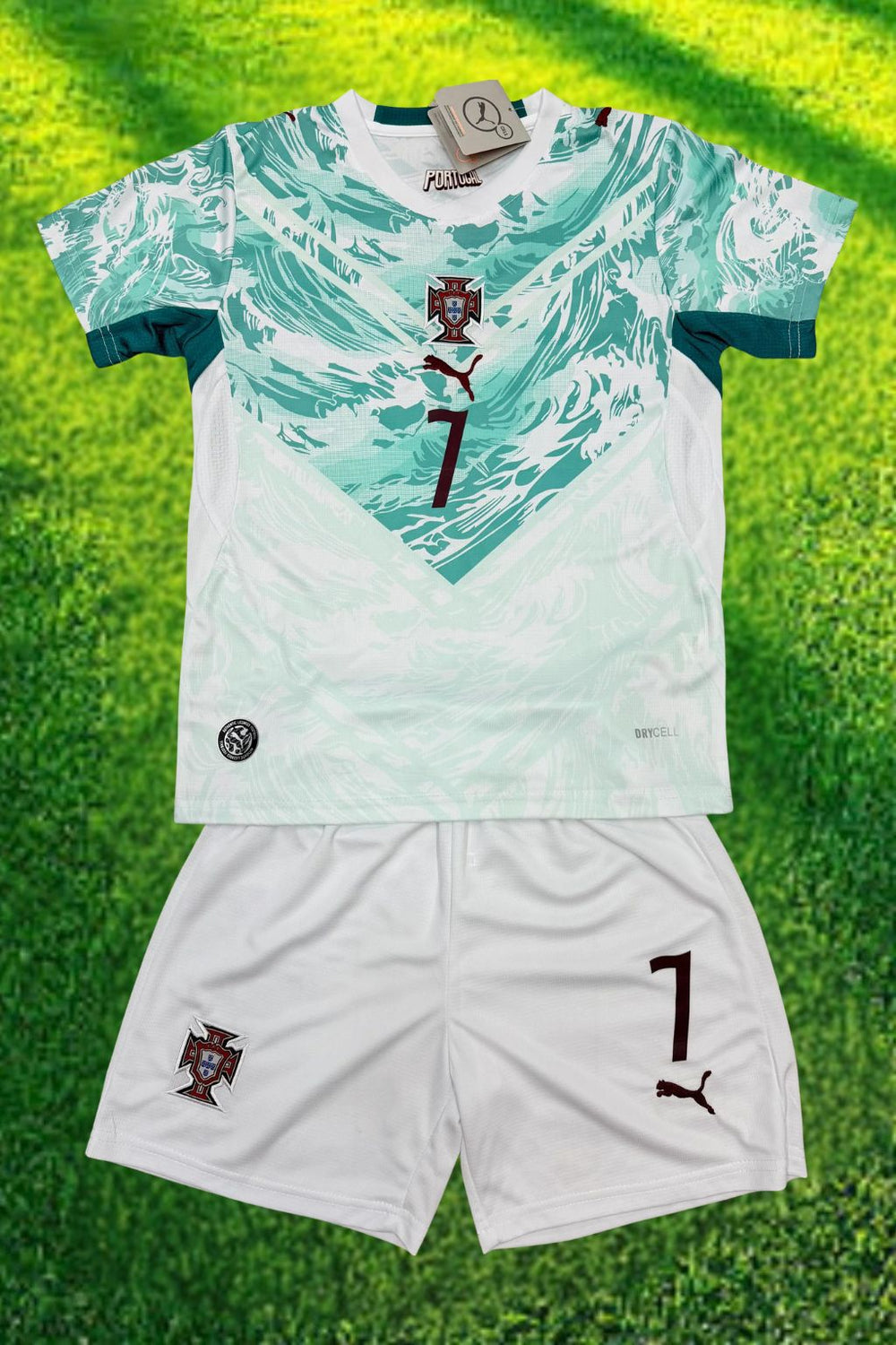 Ronaldo Portugal Jersey Away 26’ Kids Kit Youth Soccer Sets