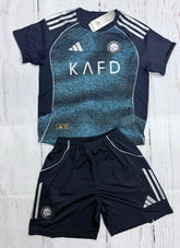 Youth Ronaldo jersey navy 26’ kids soccer set
