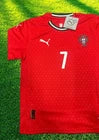 Youth Ronaldo Portugal Jersey + Shorts Set Kids Soccer Kits Large (28)