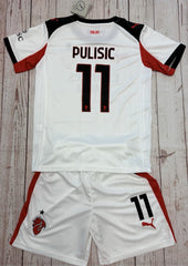 Christian Pulisic Youth (Jersey & Short) Kit Kids Soccer Sets LARGE (28)
