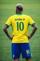 Neymar Jr Youth Brazil Jersey + Shorts Kids Soccer Kits