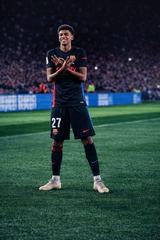 Youth Lamine Yamal Jersey Black Alternate Barca Kit (Jersey+Shorts) Kids Set