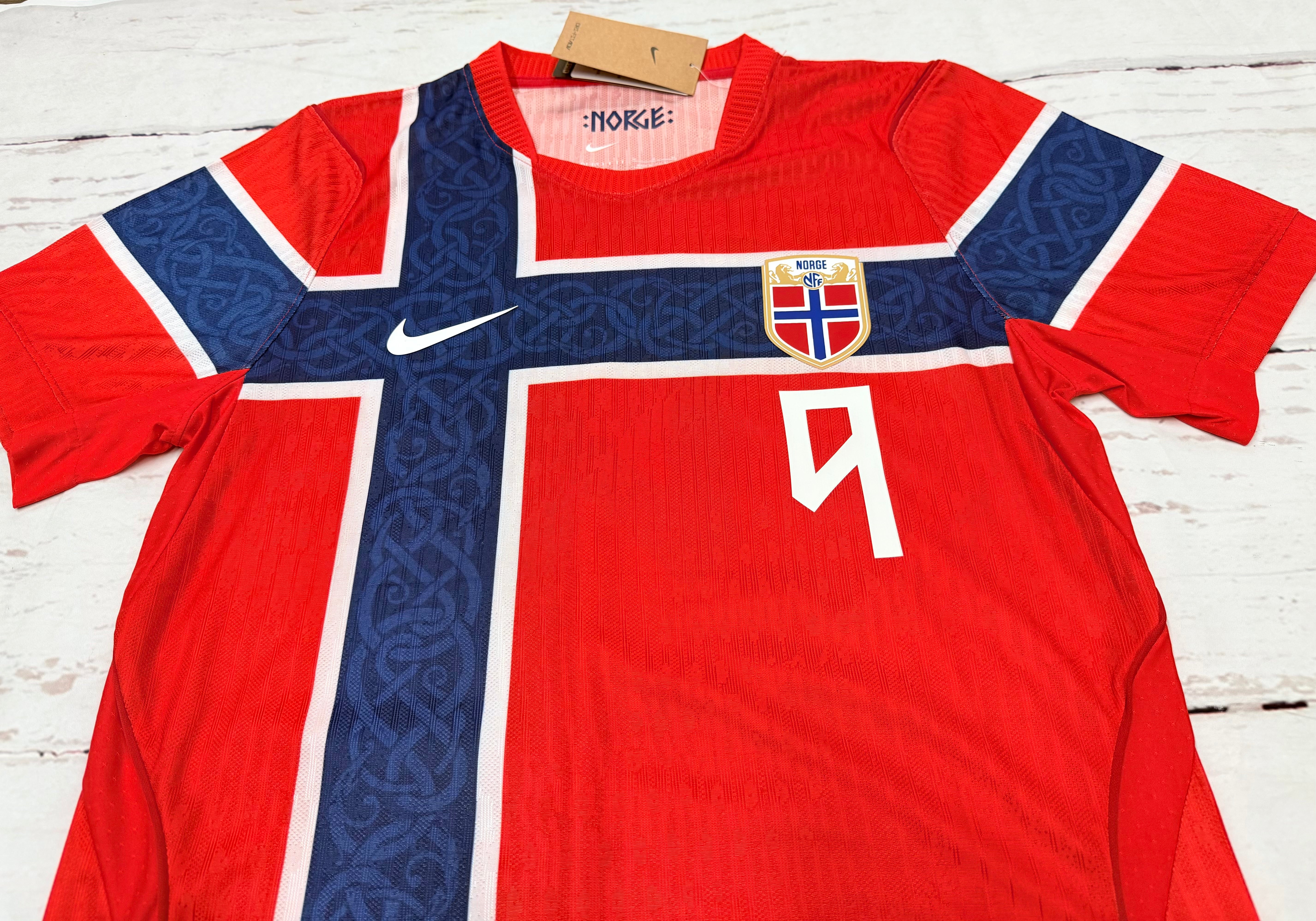 ADULT Haaland Jersey Norway Home 2026 Kit (Player Version)