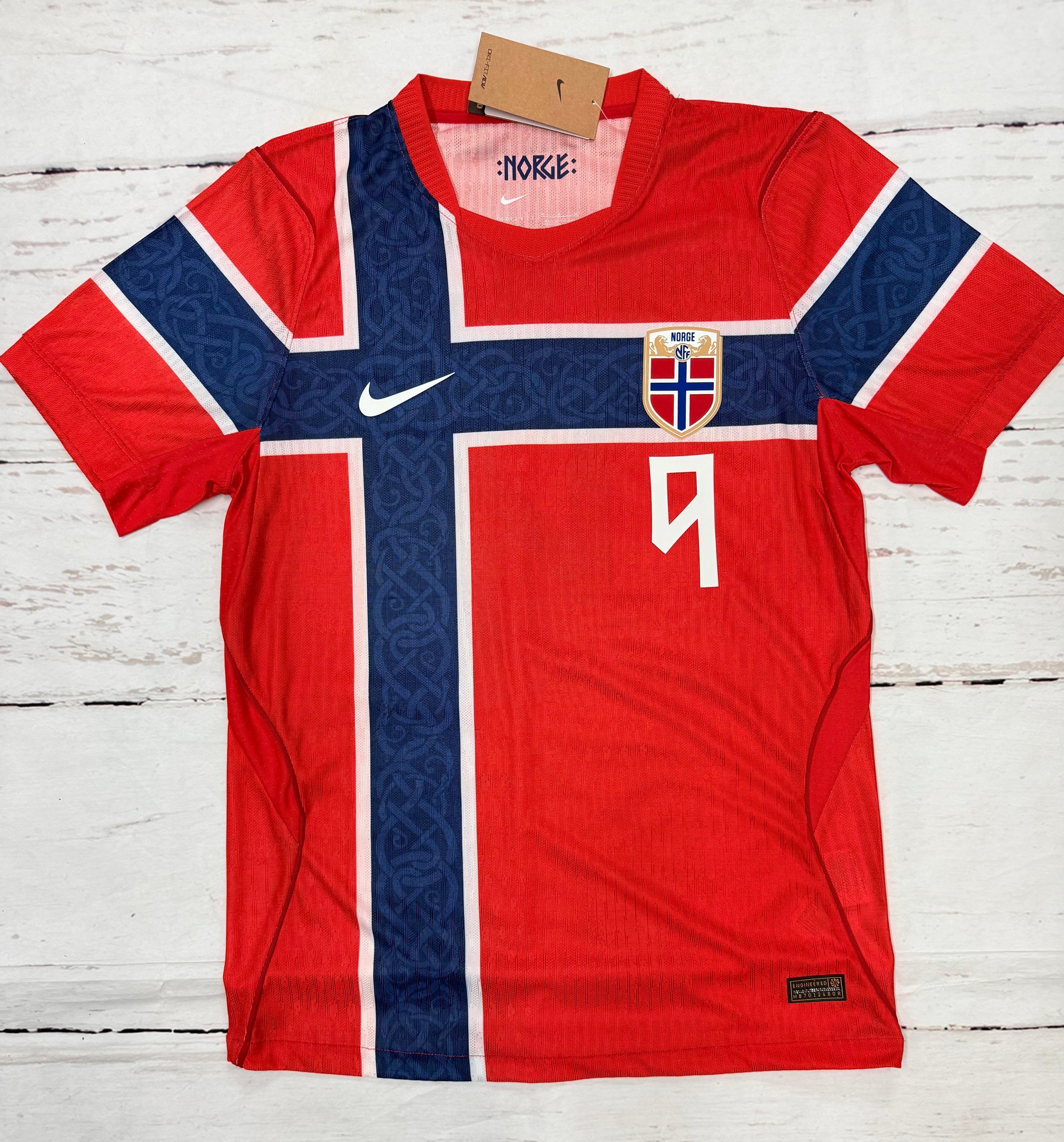 ADULT Haaland Jersey Norway Home 2026 Kit (Player Version)