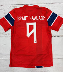 ADULT Haaland Jersey Norway Home 2026 Kit (Player Version)