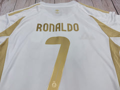 Youth Ronaldo Jersey 24-25 Alternate Kit Kids Soccer Sets (Jersey+Shorts)