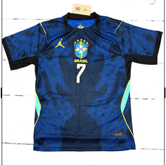 Adult Vini Jr Retro Jersey Brazil Soccer Legends Kit (Copy)