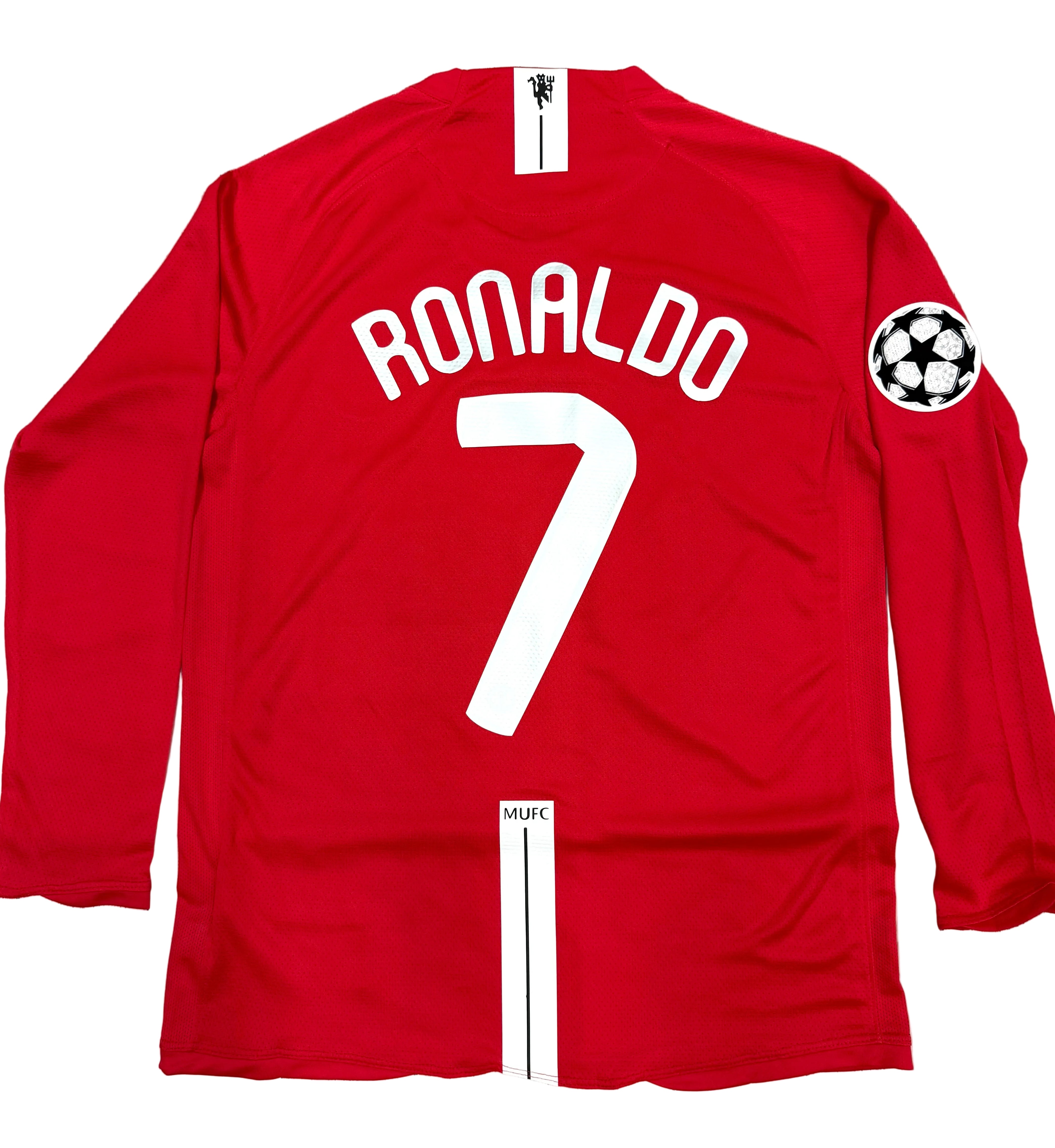 Adult Ronaldo Retro Long Sleeve Jersey Soccer Legends Kits