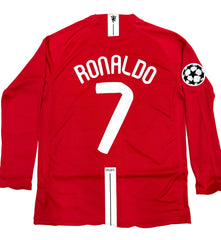 Adult Ronaldo Retro Long Sleeve Jersey Soccer Legends Kits