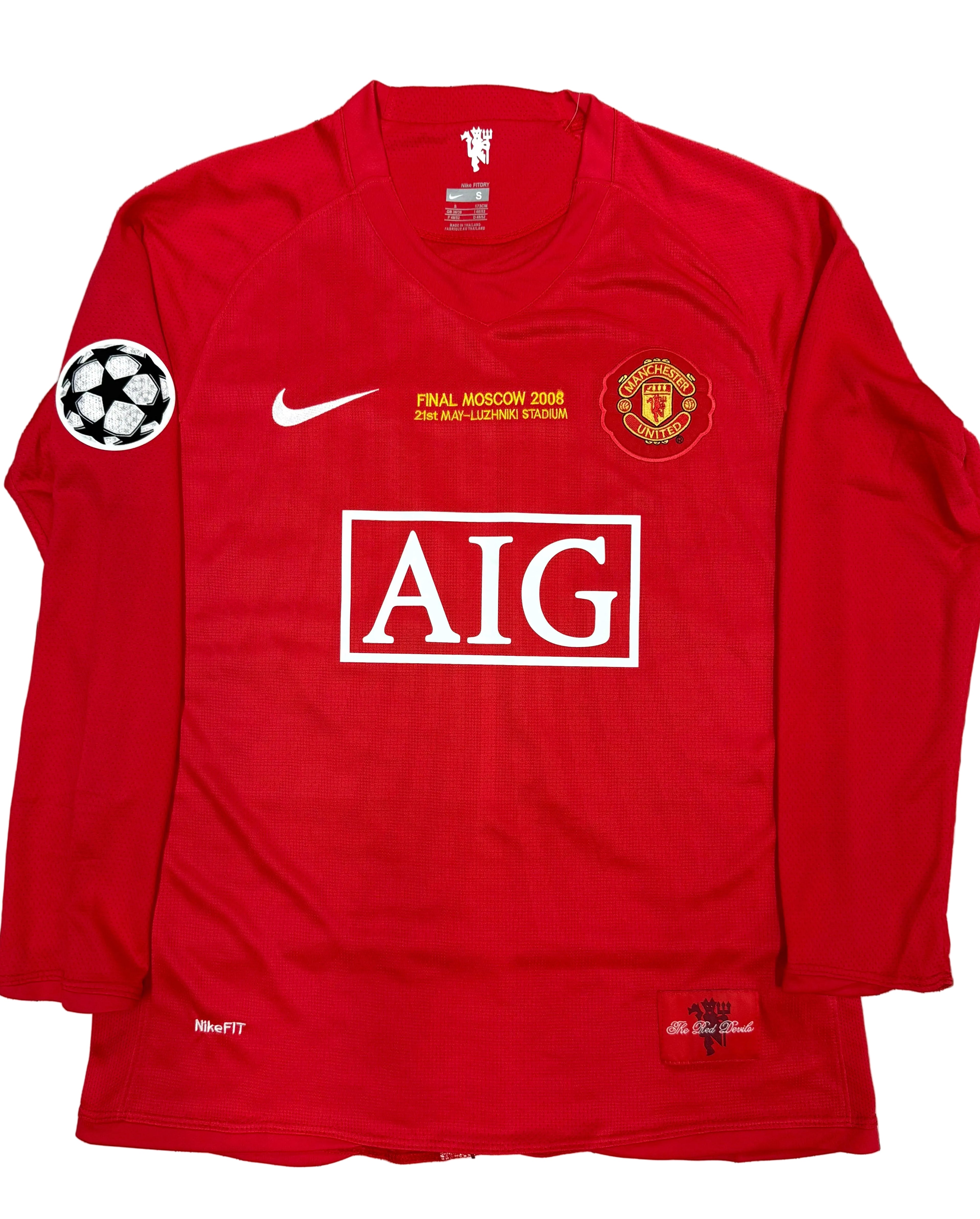 Adult Ronaldo Retro Long Sleeve Jersey Soccer Legends Kits