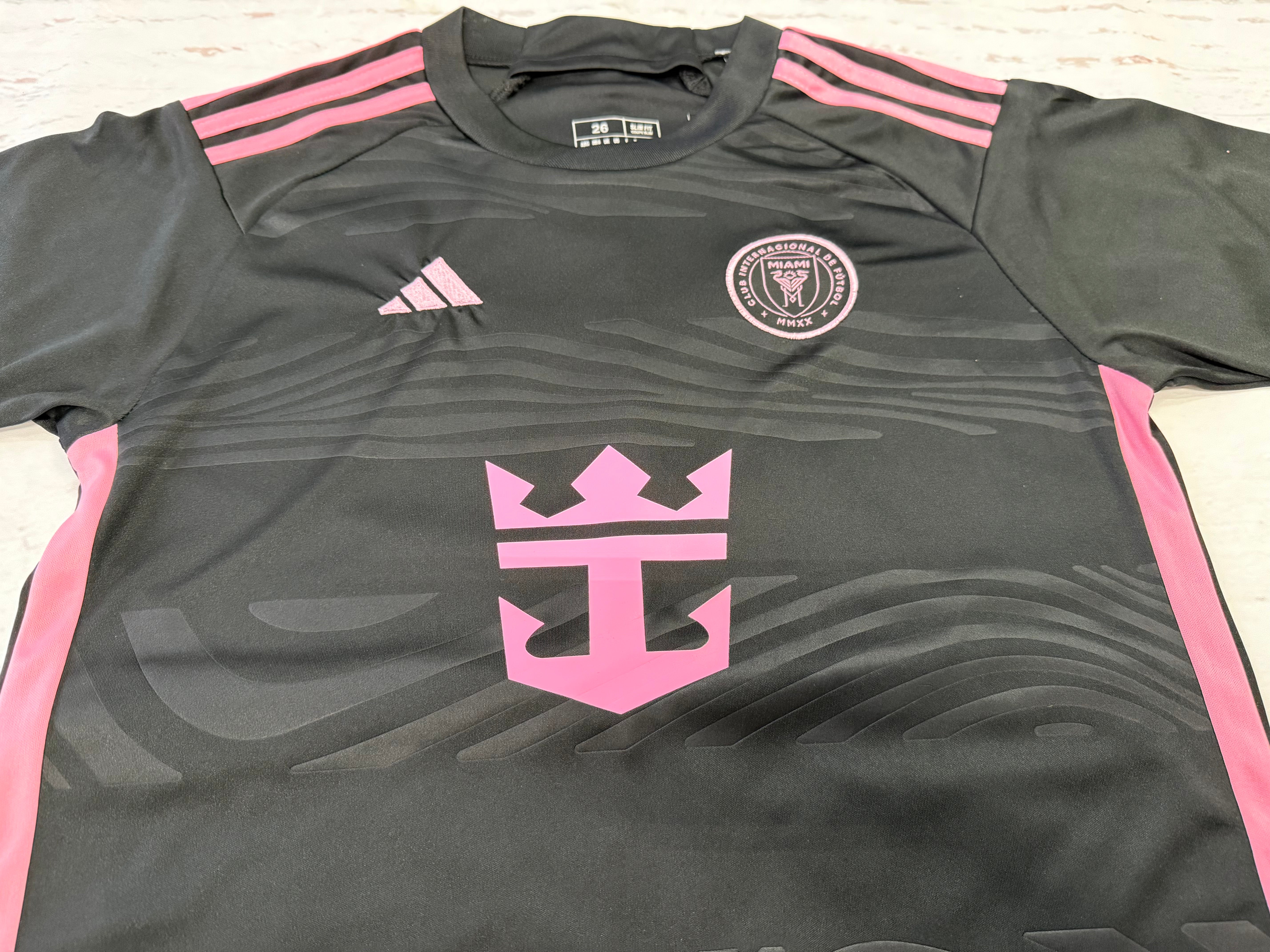 Youth Messi 25-26’ Black Jersey Kit (Jersey+Shorts)