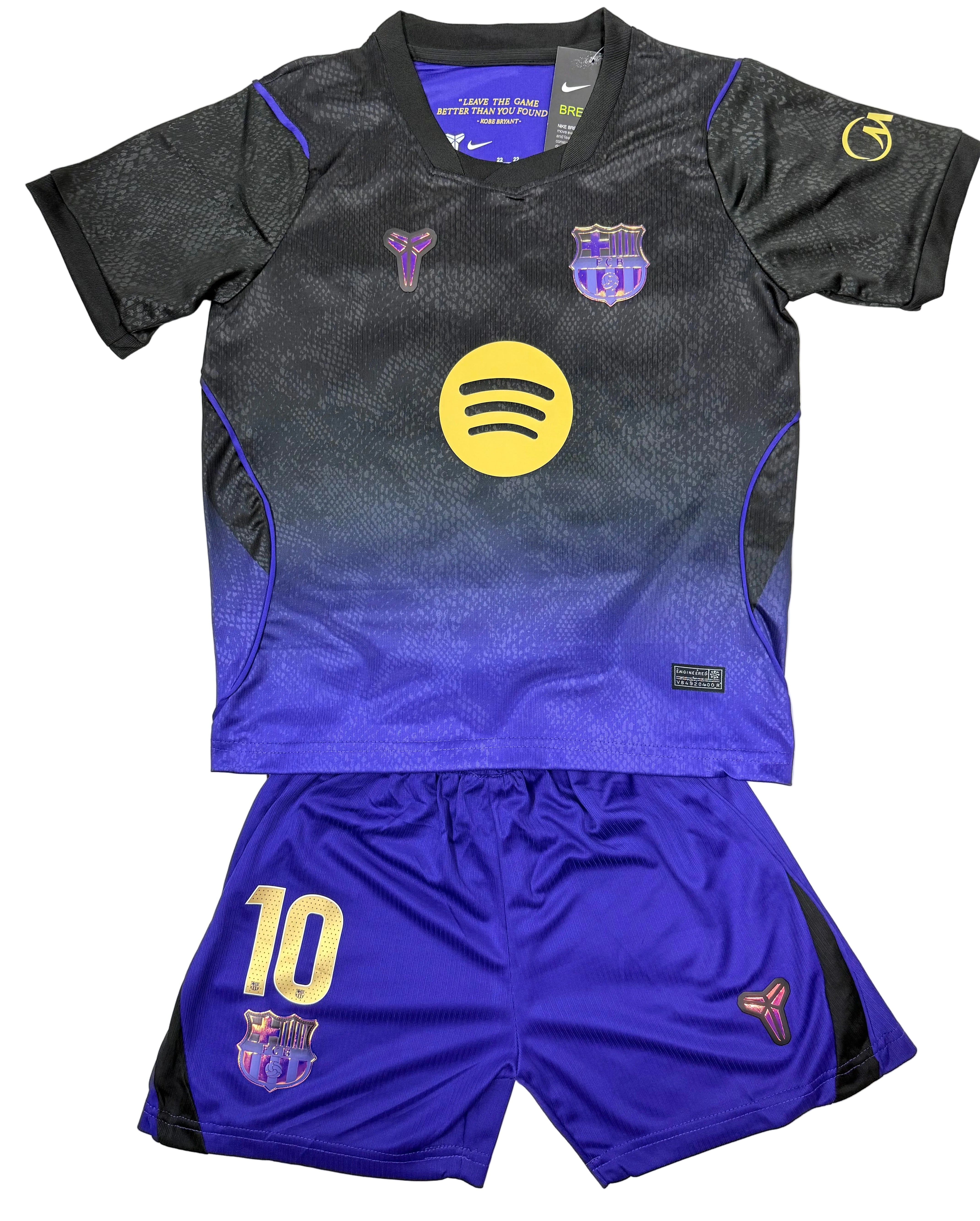 Youth Lamine Yamal New! 26-27’ Kit (Jersey+Shorts) (Copy)