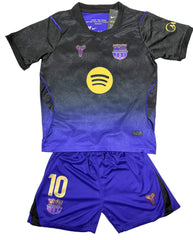 Youth Lamine Yamal New! 26-27’ Kit (Jersey+Shorts) (Copy)