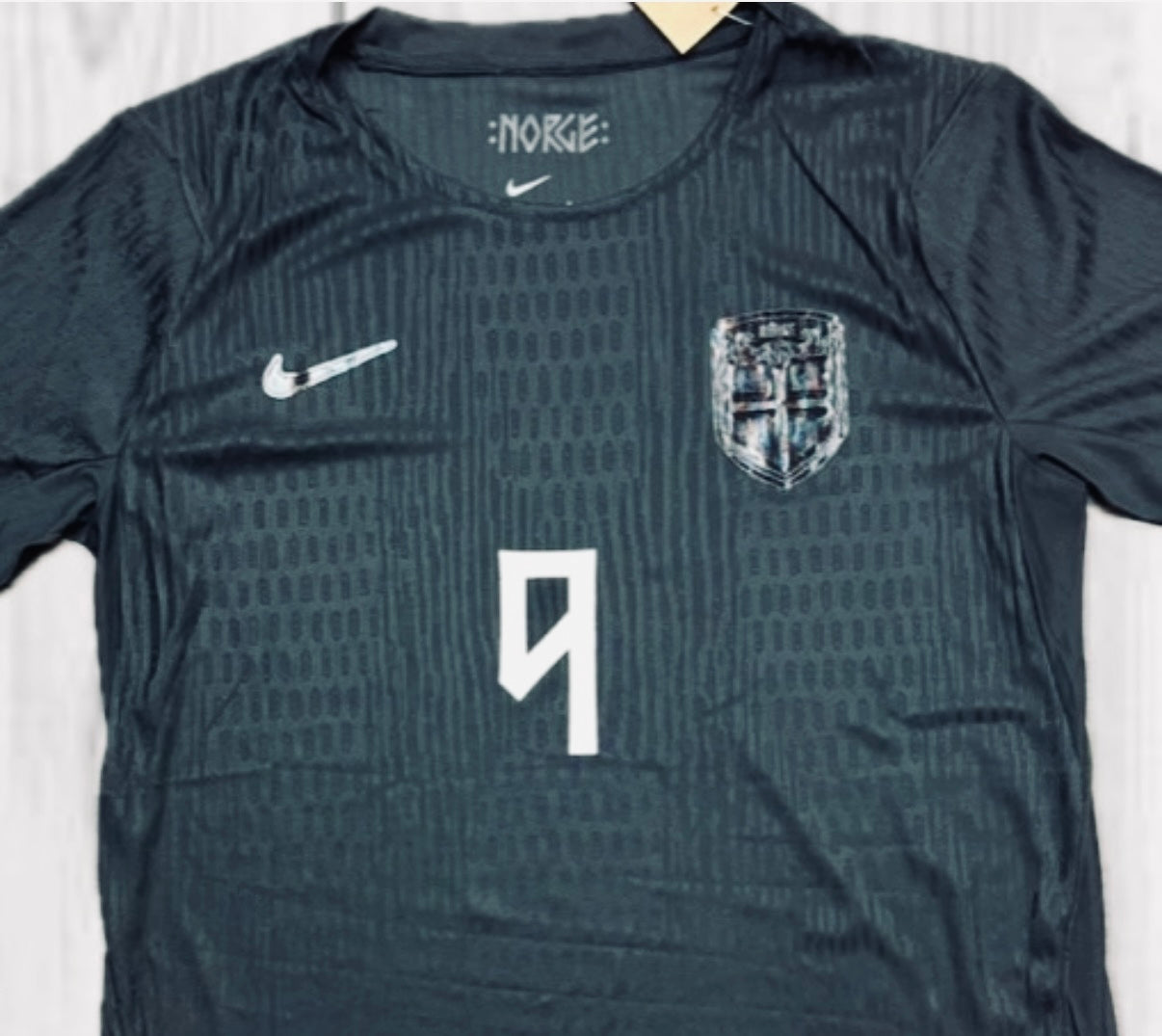 ADULT Haaland Jersey Norway “Blacked Out” Away 2026 Kit (Player Version)