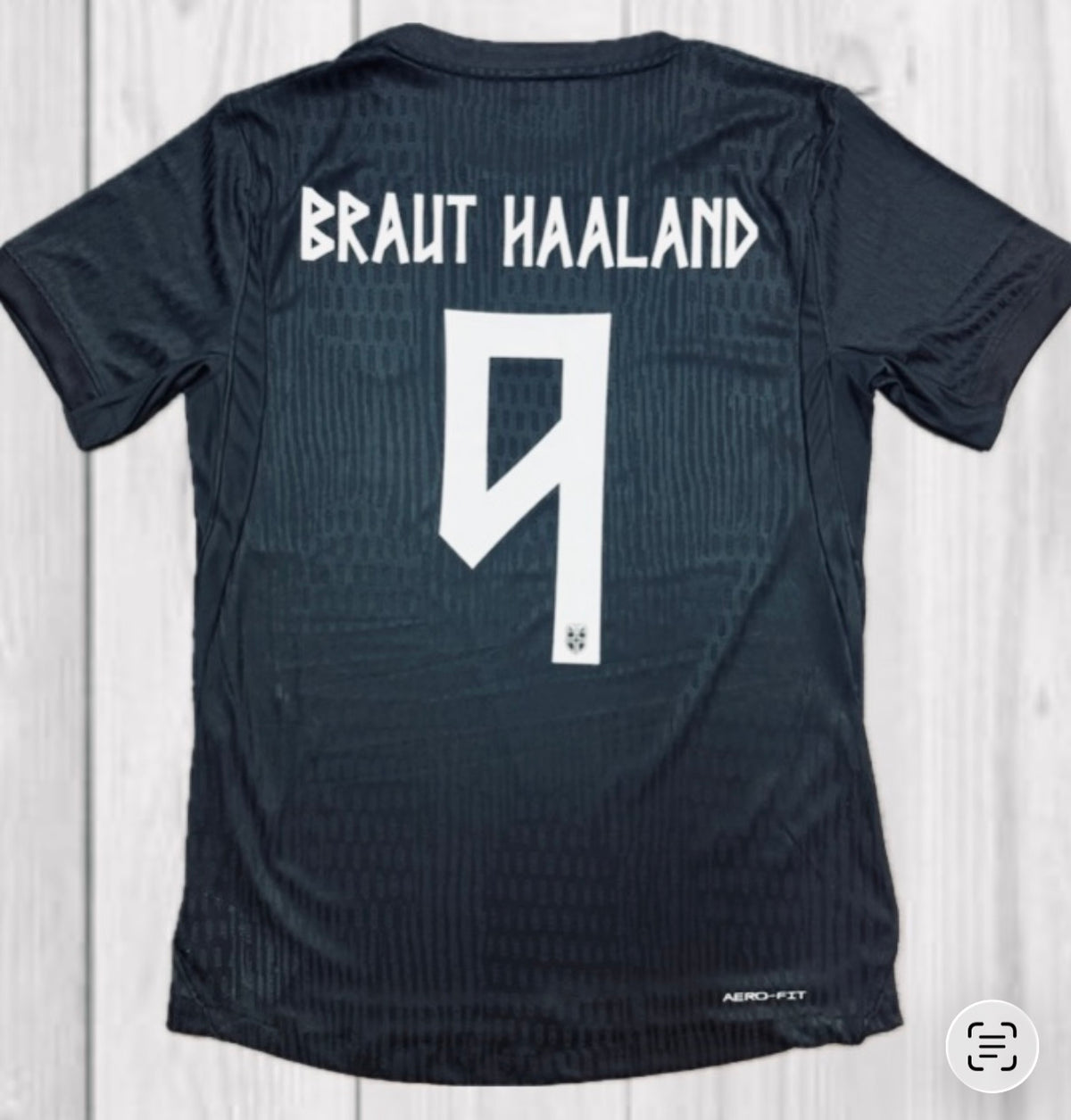 ADULT Haaland Jersey Norway “Blacked Out” Away 2026 Kit (Player Version)