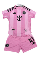 Kids Messi Jersey Miami Kit - Kids Soccer Kits SMALL 
