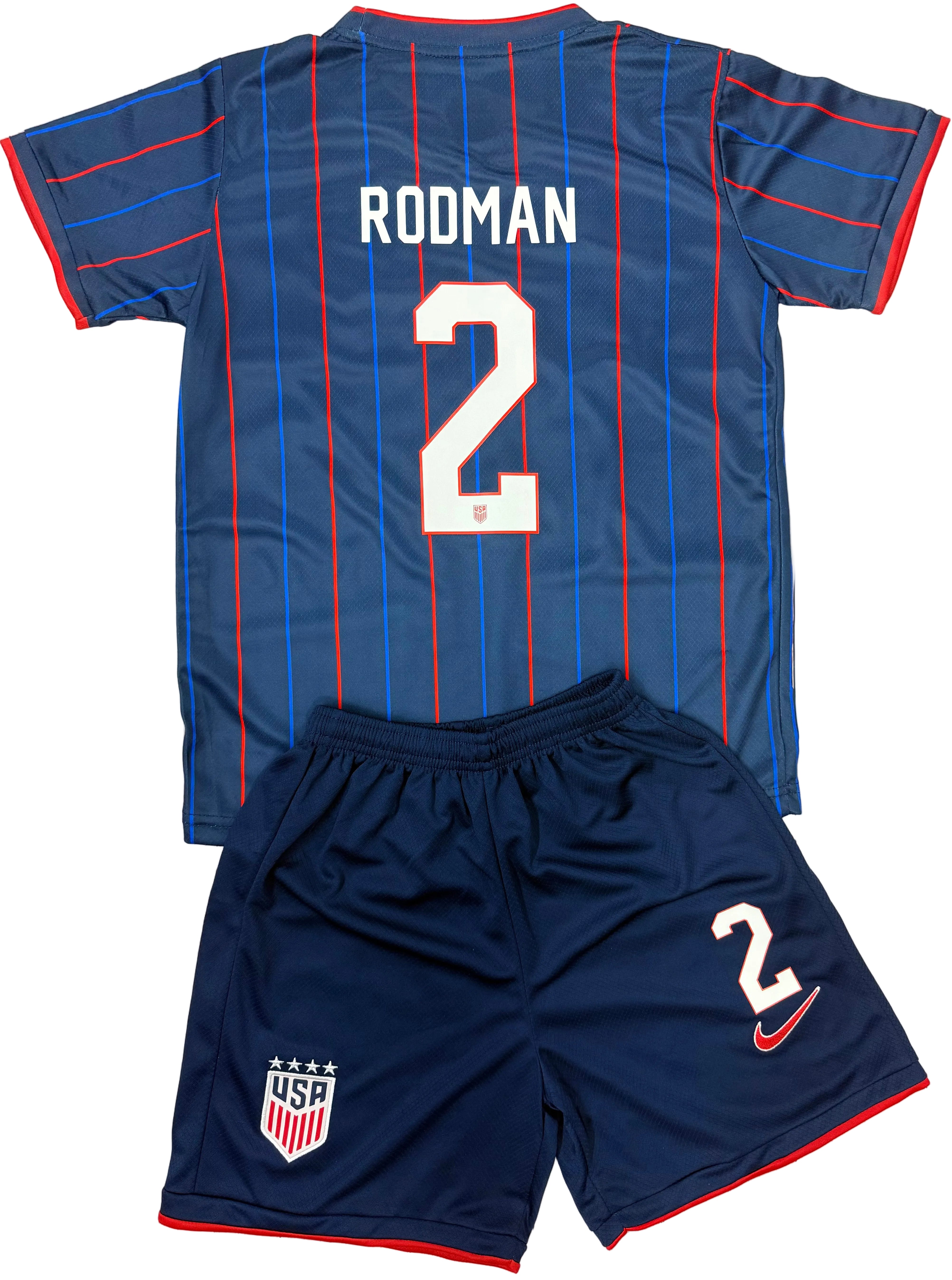 Youth Trinity Rodman USA Jersey kids soccer sets