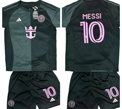 Kids Messi Miami Jersey youth soccer kits