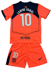 Lamine Yamal kids jersey youth soccer kits