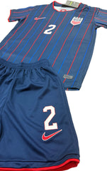 Trinity Rodman USA Jersey kids soccer sets