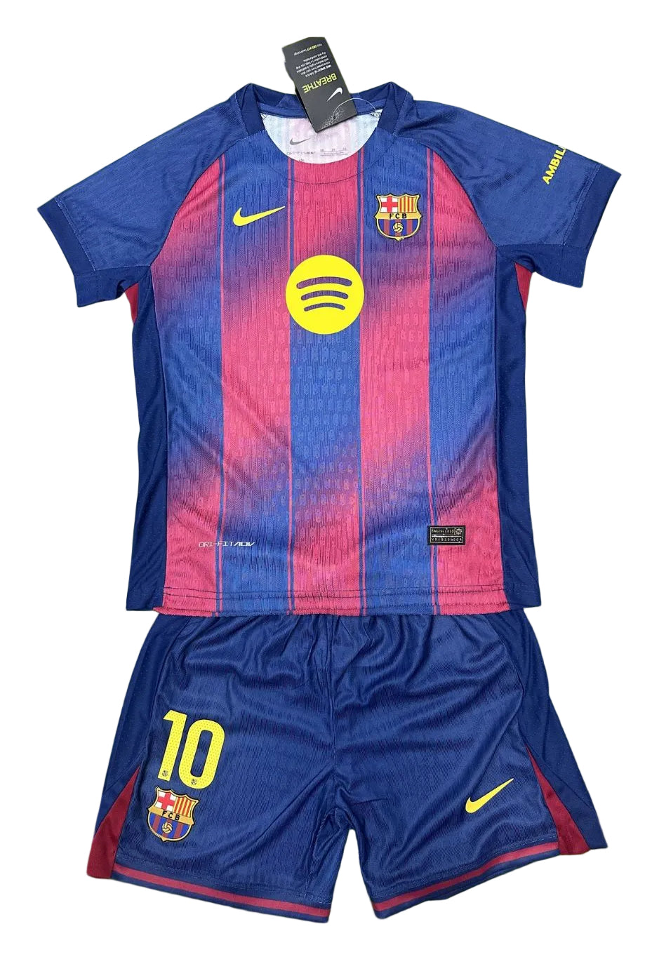 Youth Yamal Kids Jersey 26’ Players Version Kit (Jersey+Shorts)