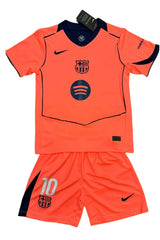 Youth Lamine Yamal jersey kids soccer sets P