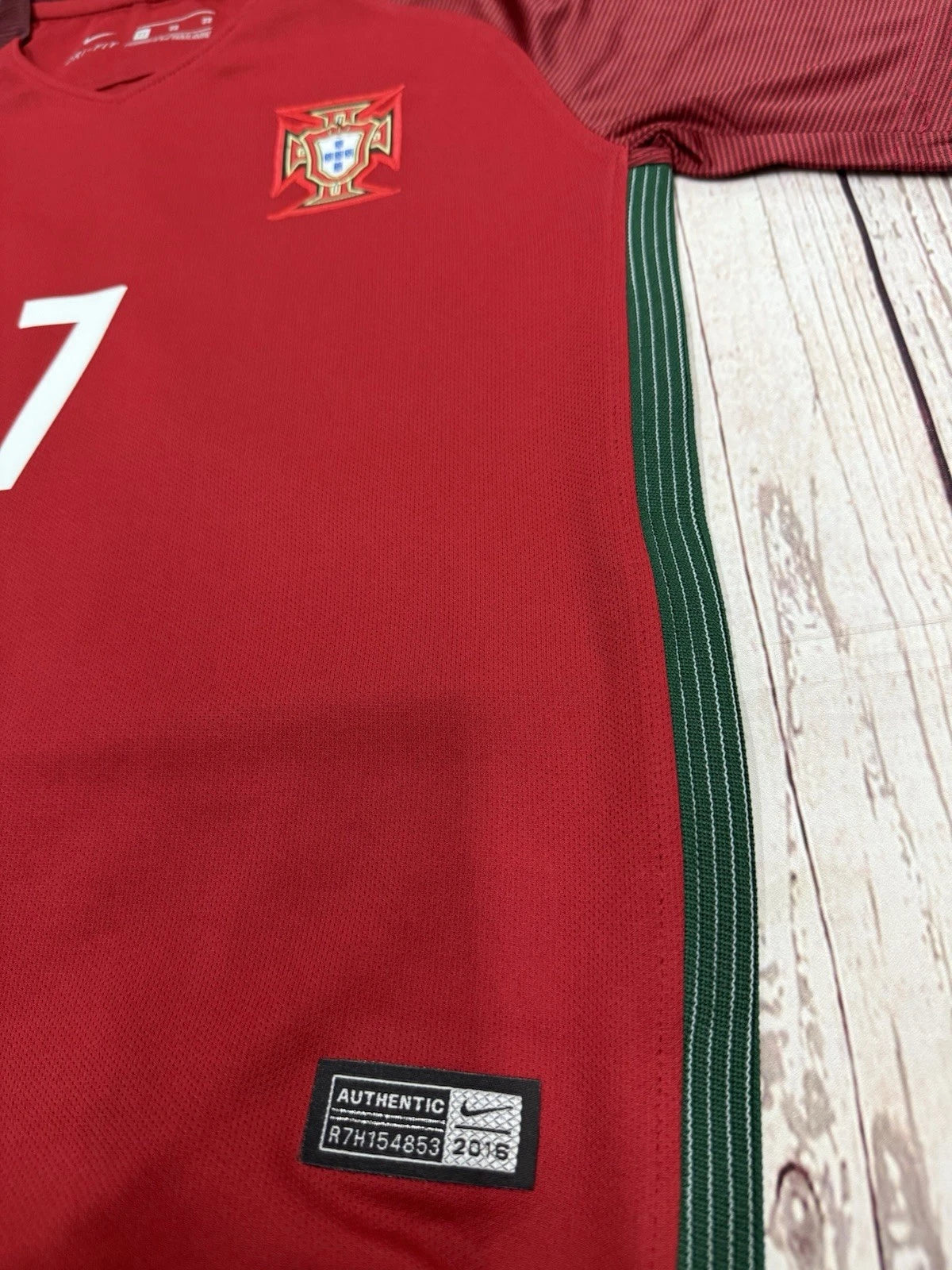 Portugal Ronaldo #7 Youth Jersey Kids Kit Jersey & Short Set - MEDIUM (26)