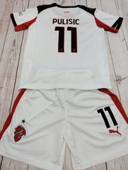 Christian Pulisic Youth (Jersey & Short) Kit Kids Soccer Sets LARGE (28)