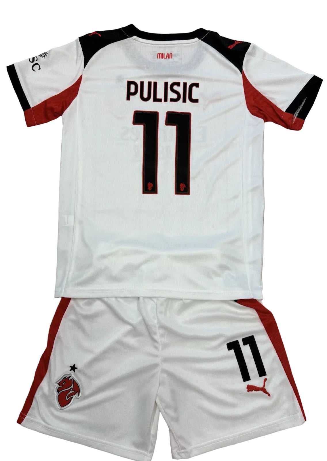 Christian Pulisic Youth (Jersey & Short) Kit Kids Soccer Sets LARGE (28)