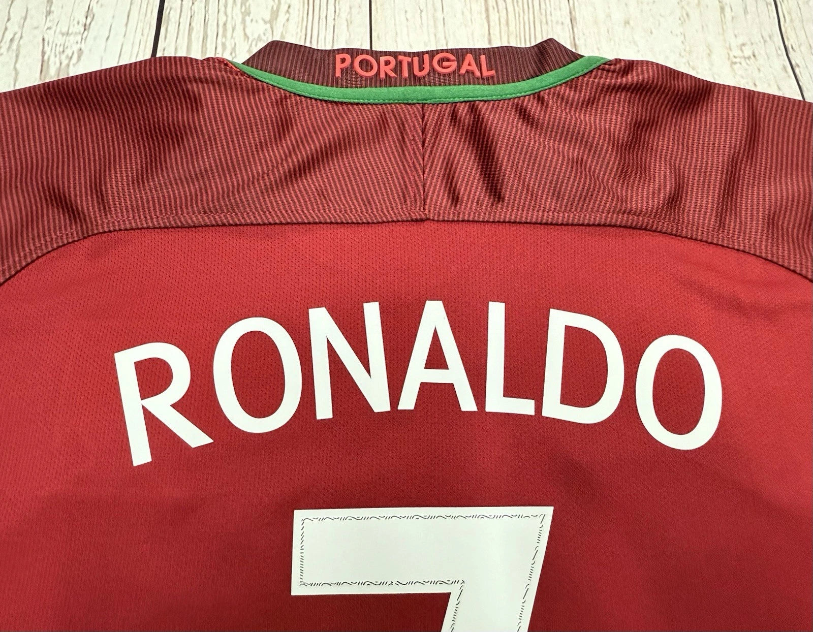 Portugal Ronaldo #7 Youth Jersey Kids Kit Jersey & Short Set - MEDIUM (26)