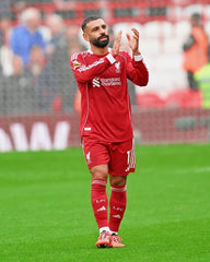 Youth M. Salah Jersey Kids Soccer Kits (Jersey+Shorts)